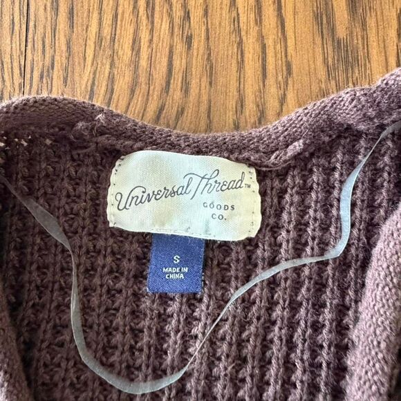 Universal Thread Women's Brown Cardigan Size S - Picture 3 of 6